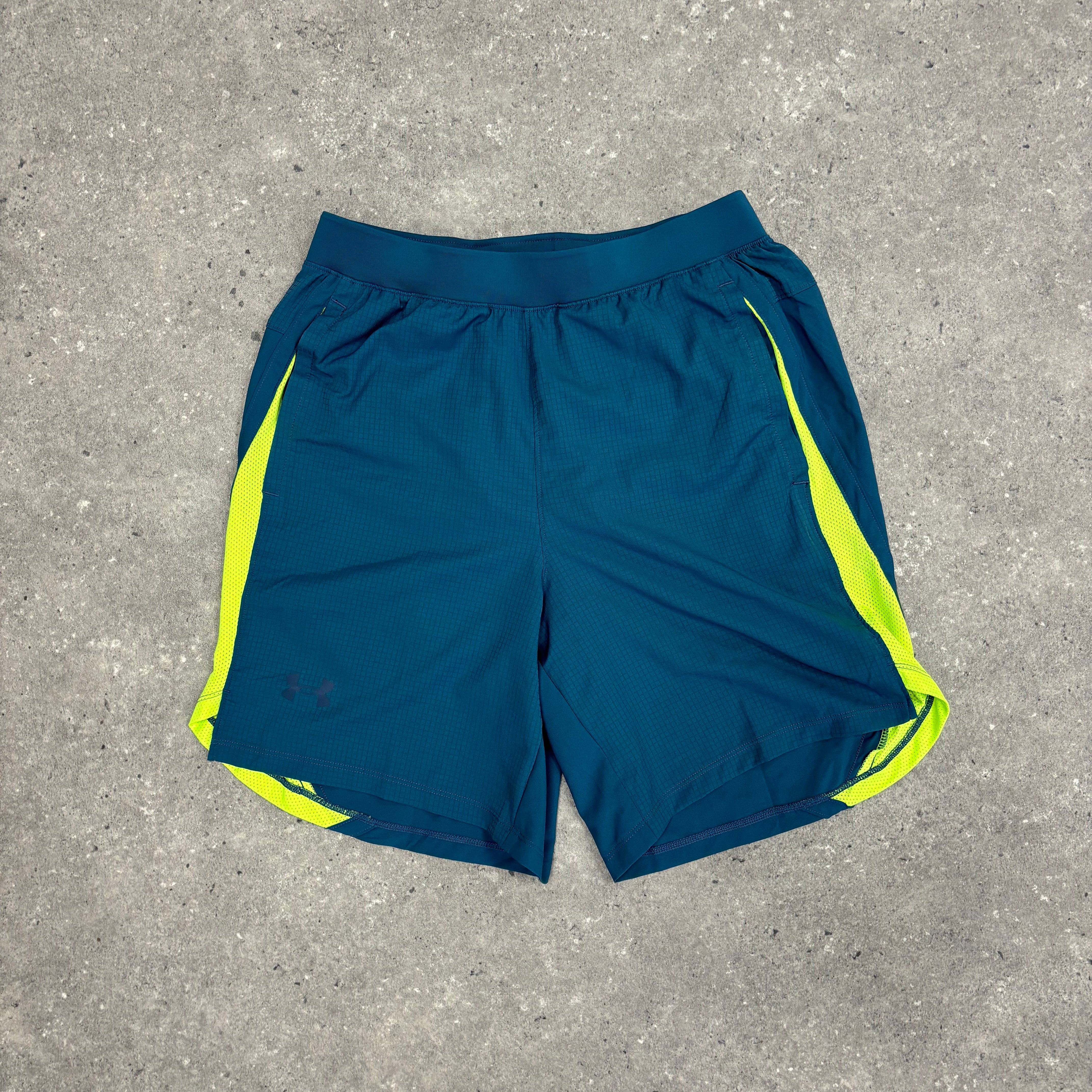 Under armour shorts blue volt Deluxe Fashion