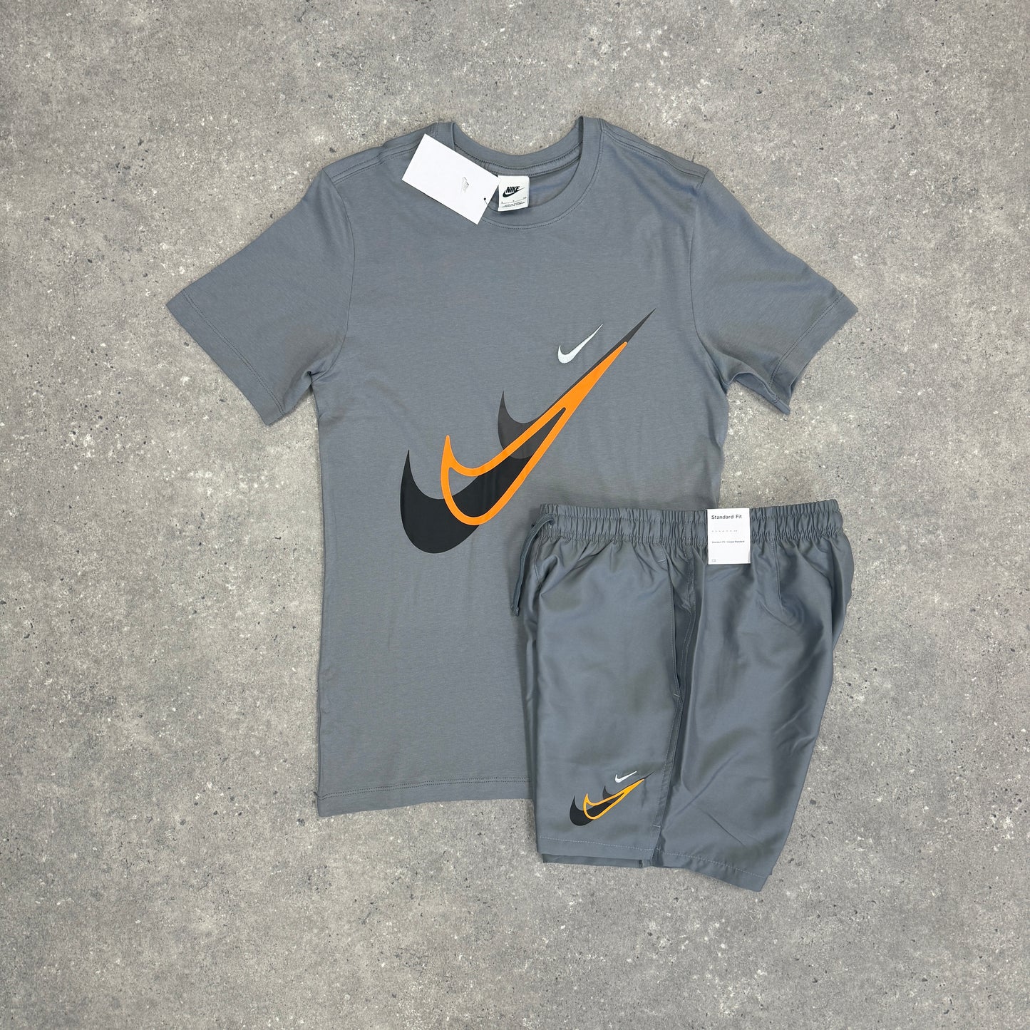 Nike multi tick set (grey)