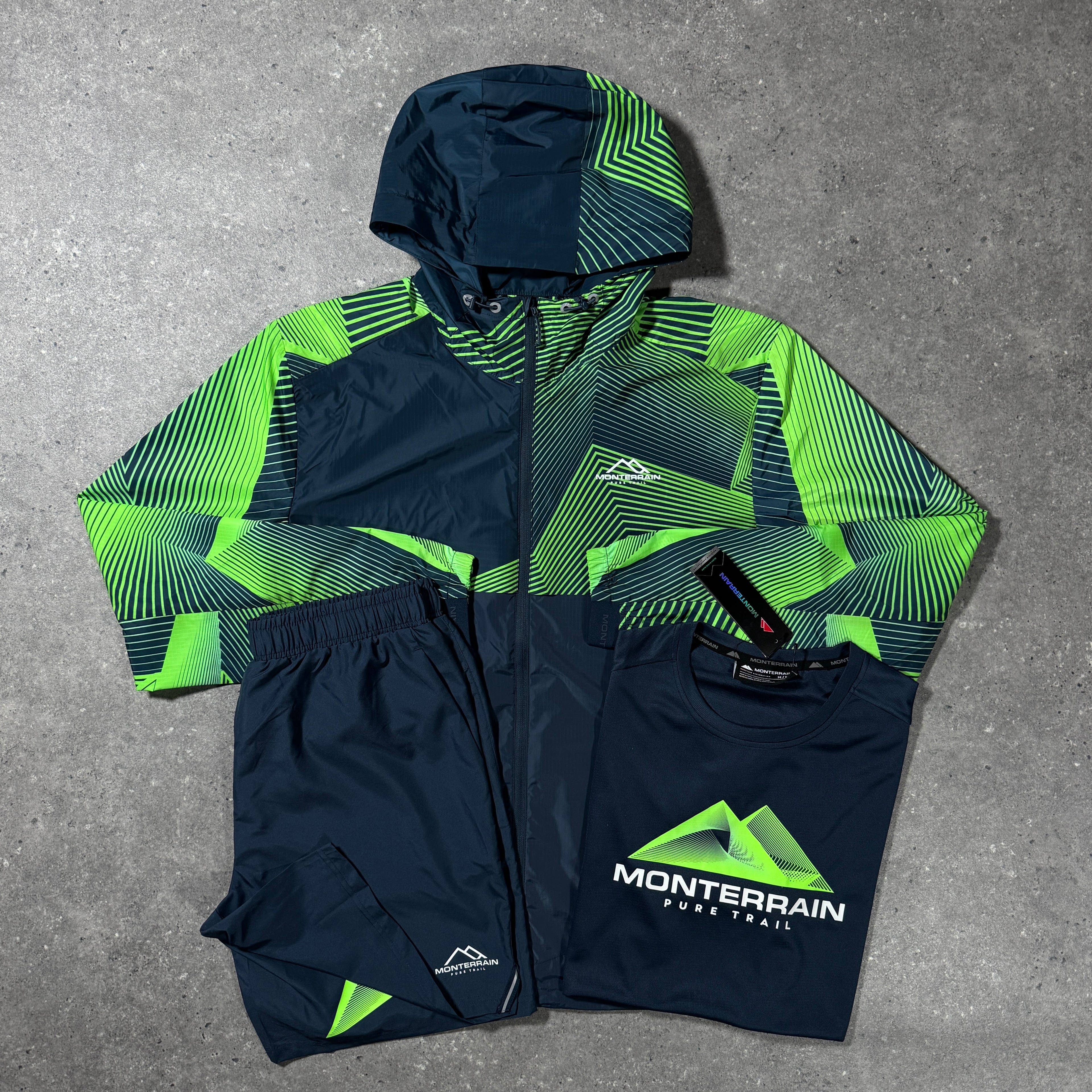 Monterrain glow tri set