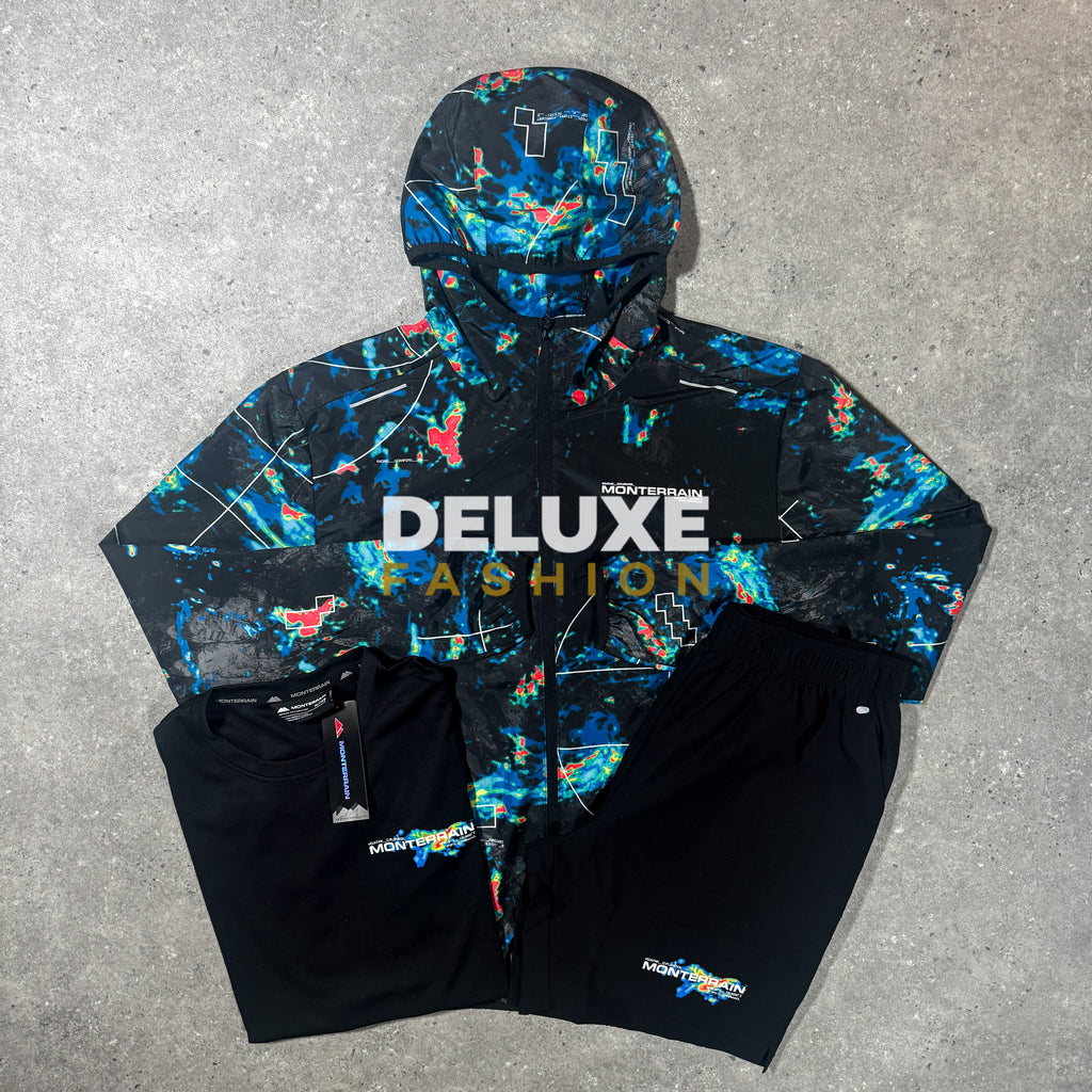 Monterrain galaxy tri set (black)