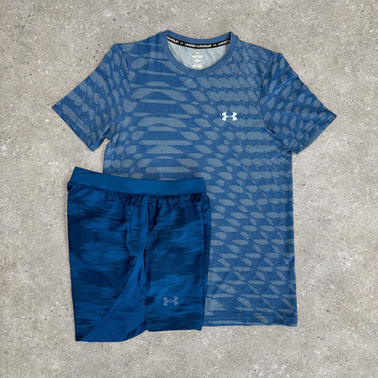 Under armour check launch set (blue)