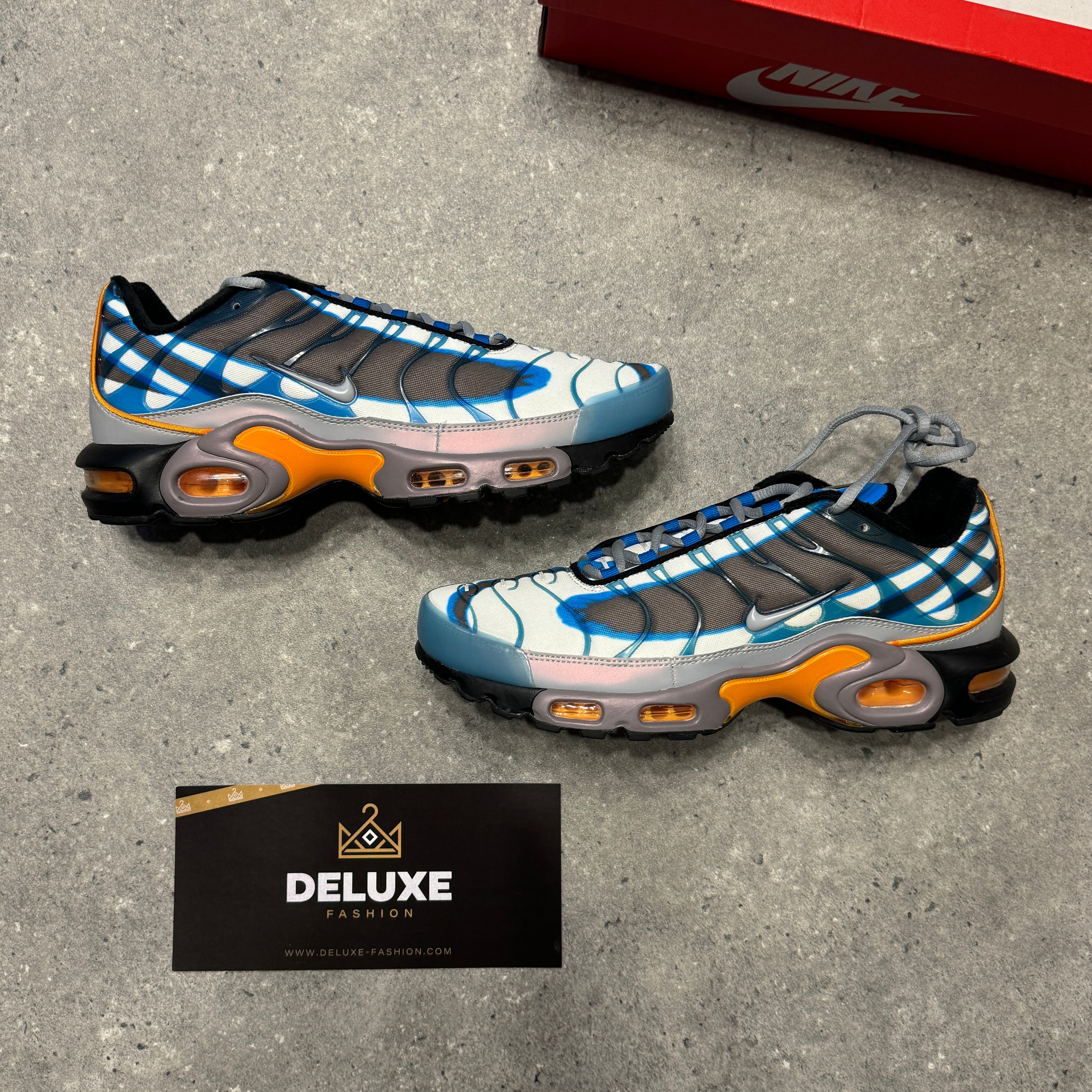 Nike air max tn blue orange hotsell