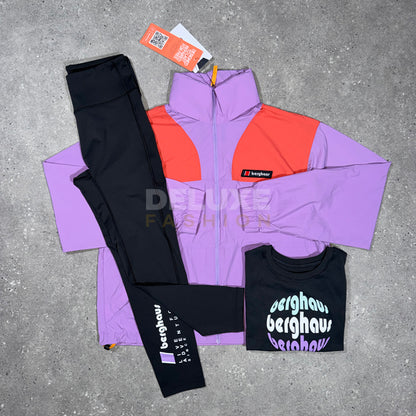 Berghaus Women's Mountain Windbreaker Tri Set - Lilac/Black