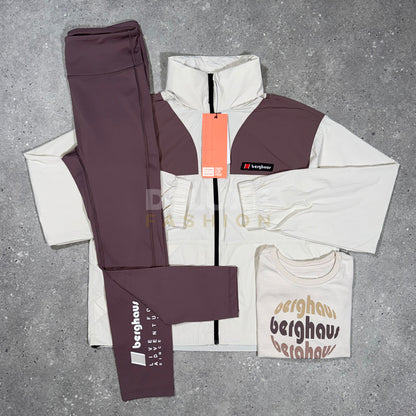 Berghaus Women's Mountain Windbreaker Tri Set - Beige/Tan