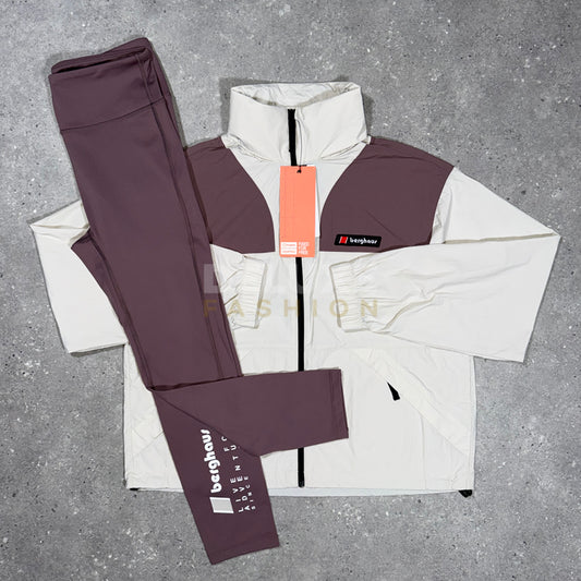 Berghaus Women's Mountain Windbreaker Set - Beige/Tan