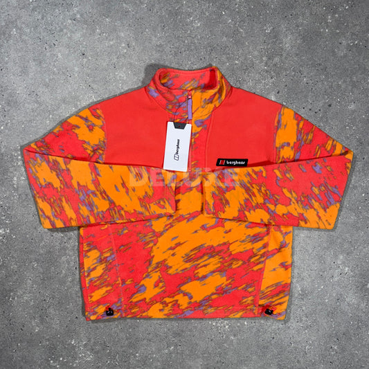 Berghaus Women's Mountain 1/4 Zip Fleece - Orange