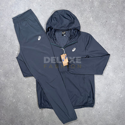 Asics Core Tracksuit - Grey/Aqua