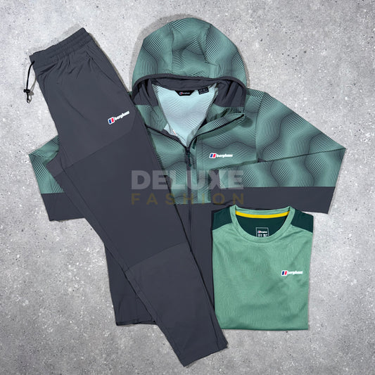 Berghaus Print Tracksuit Set - Green/Grey