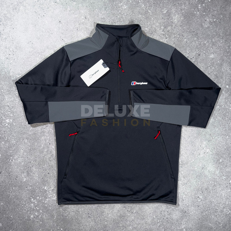 Berghaus Poly 1/2 Zip Hoodie - Black