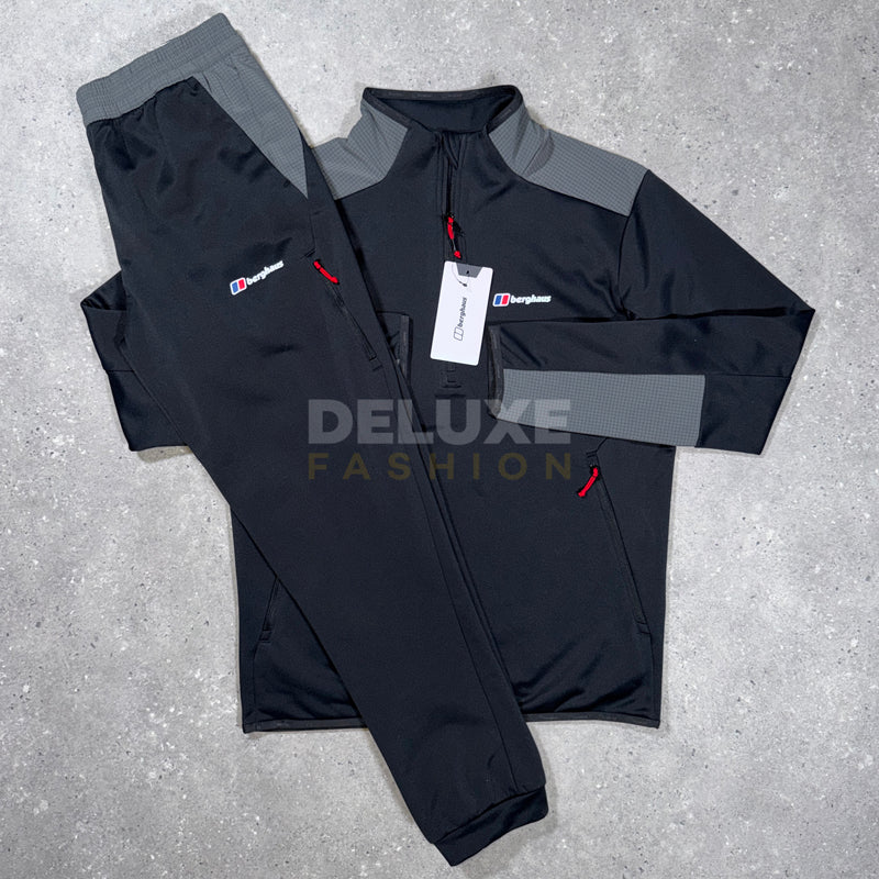 Berghaus Poly 1/2 Zip Tracksuit - Black