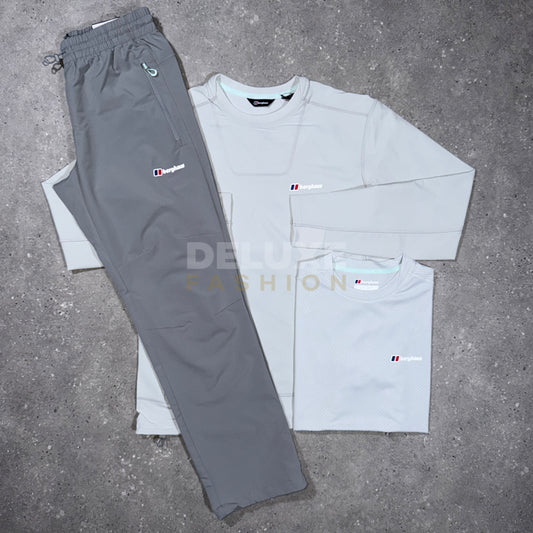 Berghaus Softshell Jumper Set - Grey/Charcoal
