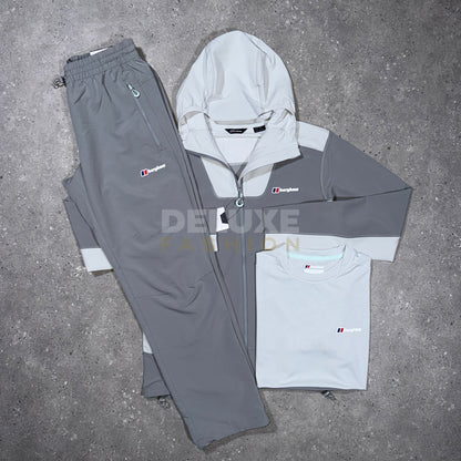Berghaus Softshell Tracksuit Set - Charcoal/Grey
