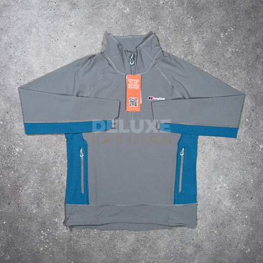 Berghaus Wavertree 1/4 Zip - Grey/Blue
