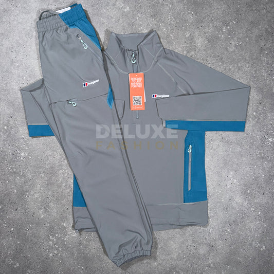 Berghaus Wavertree 1/4 Zip Set - Grey/Blue