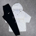 Nike uv tracksuit (white/black)