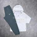Nike uv tracksuit (white/grey)