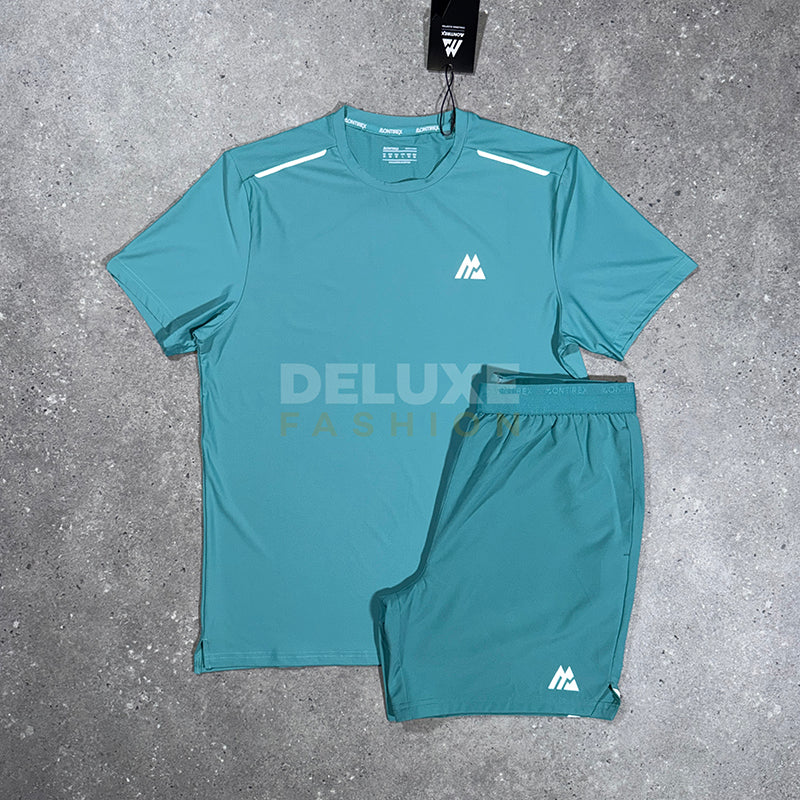 Montirex Gravity t-shirt set in teal