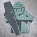 Under Armour Tech Storm Tracksuit Set – Mint/Grey