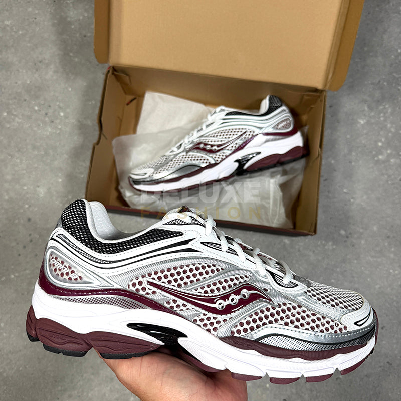 Saucony pro (white/maroon)
