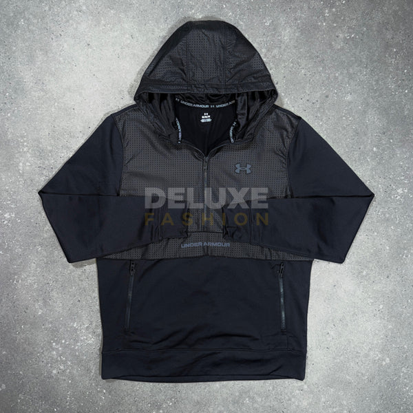 Under Armour 1/4 Zip Hoodie – Black