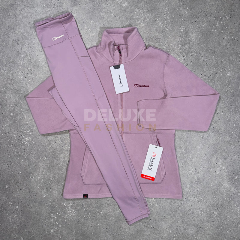 Berghaus Women's Full Zip Prism Fleece Set - Light Purple