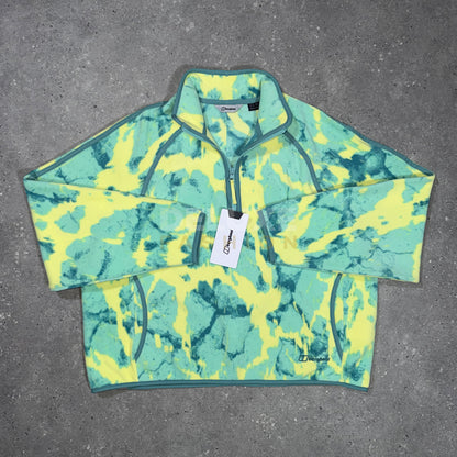 Berghaus Women's 1/4 Zip Fleece Set - Green/Yellow