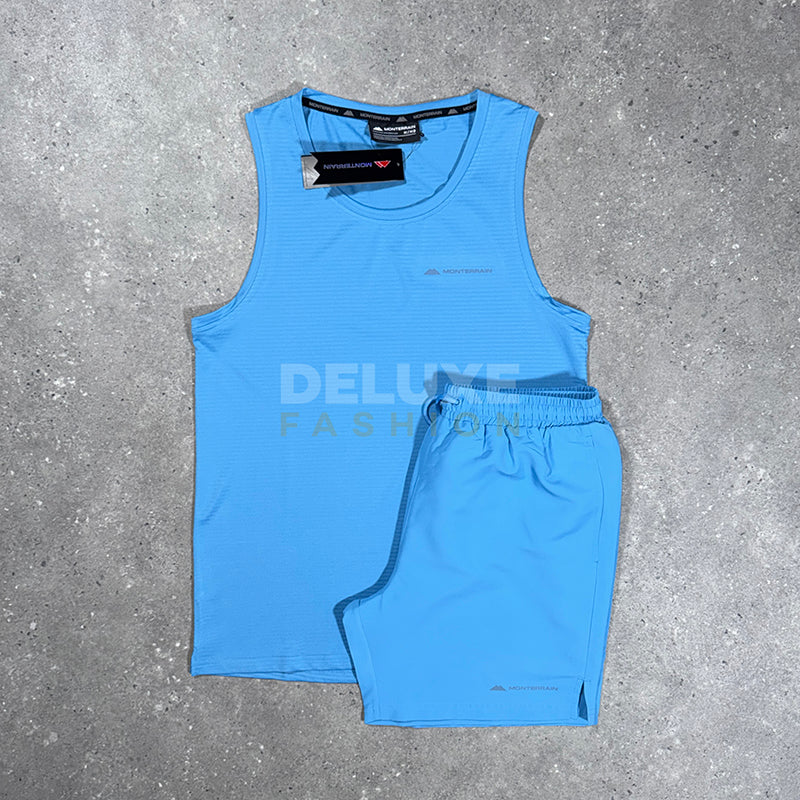 Monterrain vest set (blue)