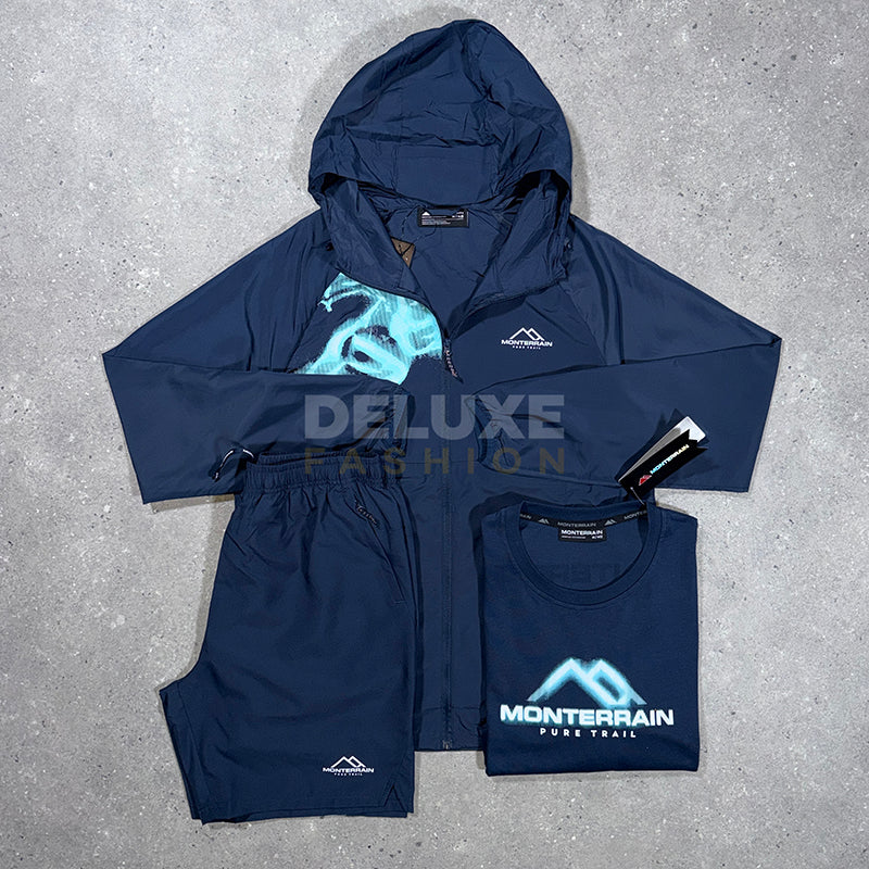 Monterrain rise tri set (blue)