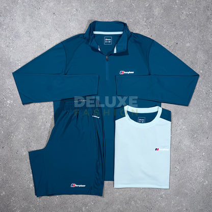 Berghaus Tech 1/4 Zip Set - Blue