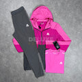 Montirex wind tracksuit set (pink/grey)