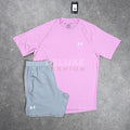 Under armour textured set (pink)