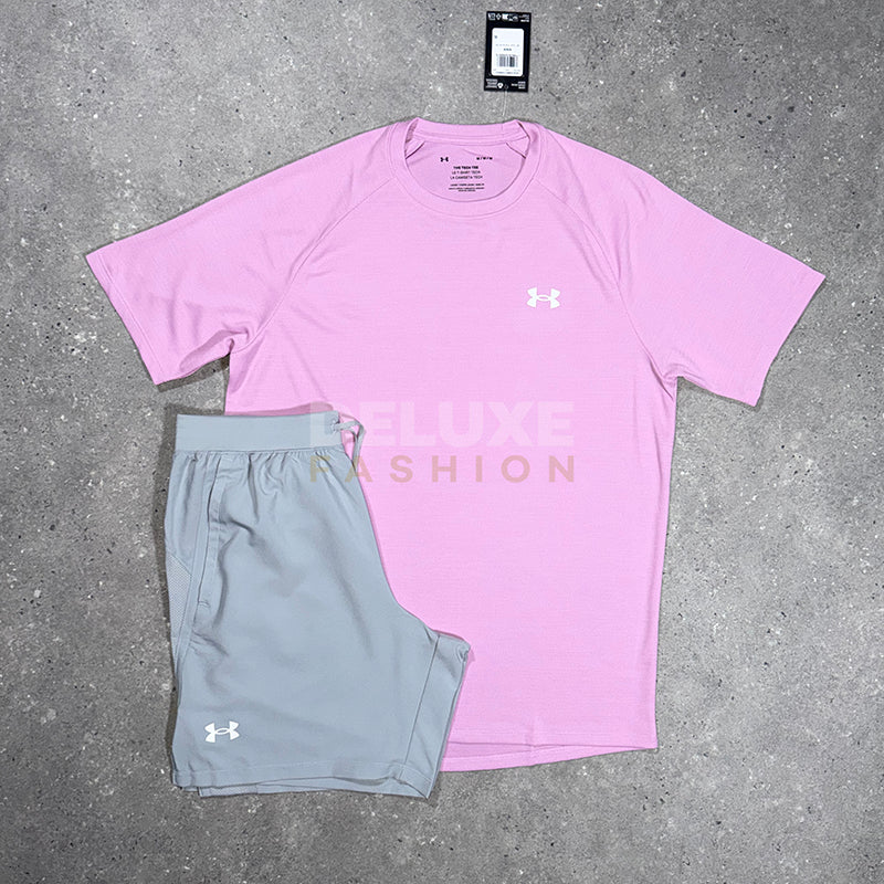 Under armour textured set (pink)