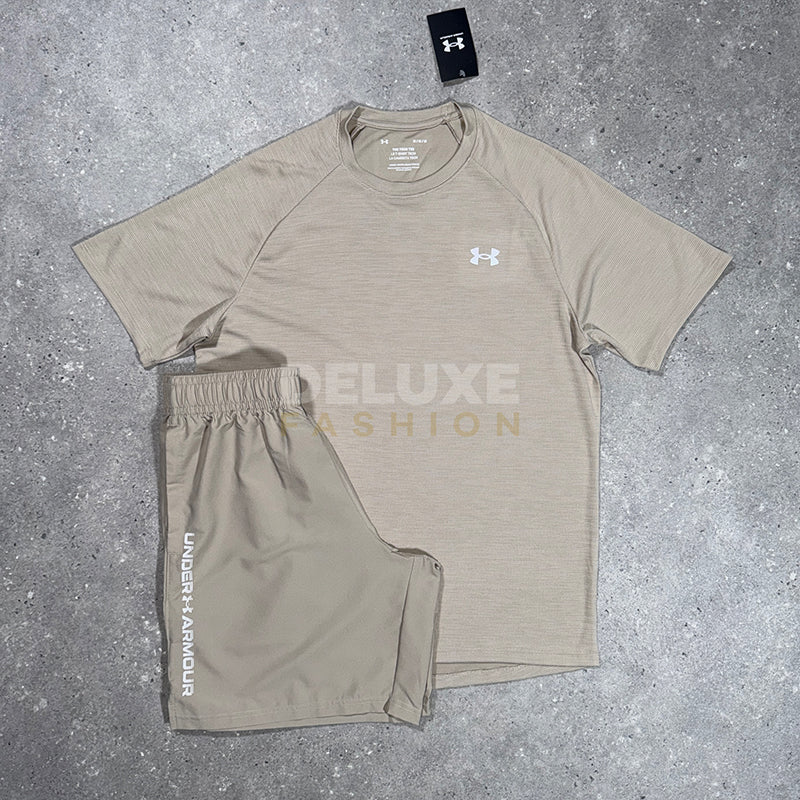 Under armour textured set (beige)