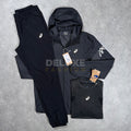 Asics icon road tracksuit set (black)