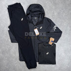 Asics icon road tracksuit set (black)