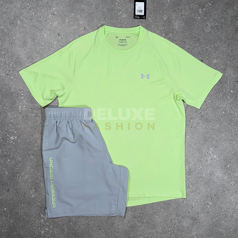 Under armour textured set (lime)