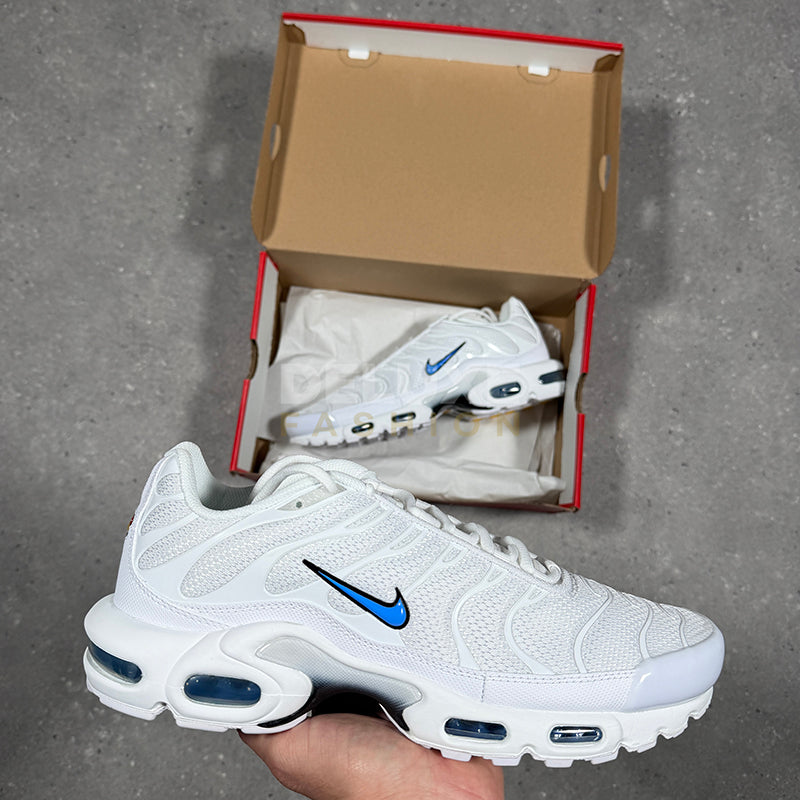 Nike air max plus tn (white/blue)
