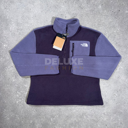The North Face Women's 1/4 Zip Fleece Set - Purple