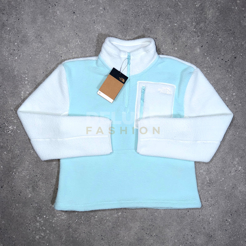 The North Face Women's 1/4 Zip Fleece - Sky Blue