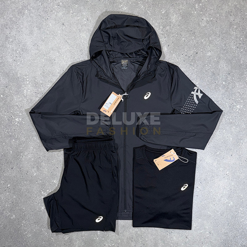Asics icon road tri set (black)