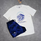 Asics trail set (white/blue)