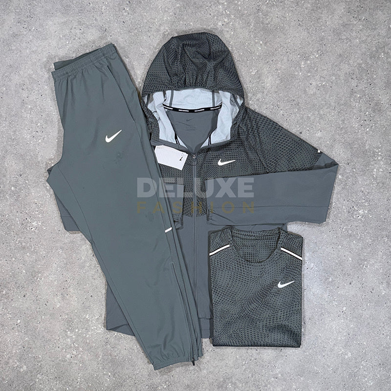 Nike rave tracksuit set (grey)
