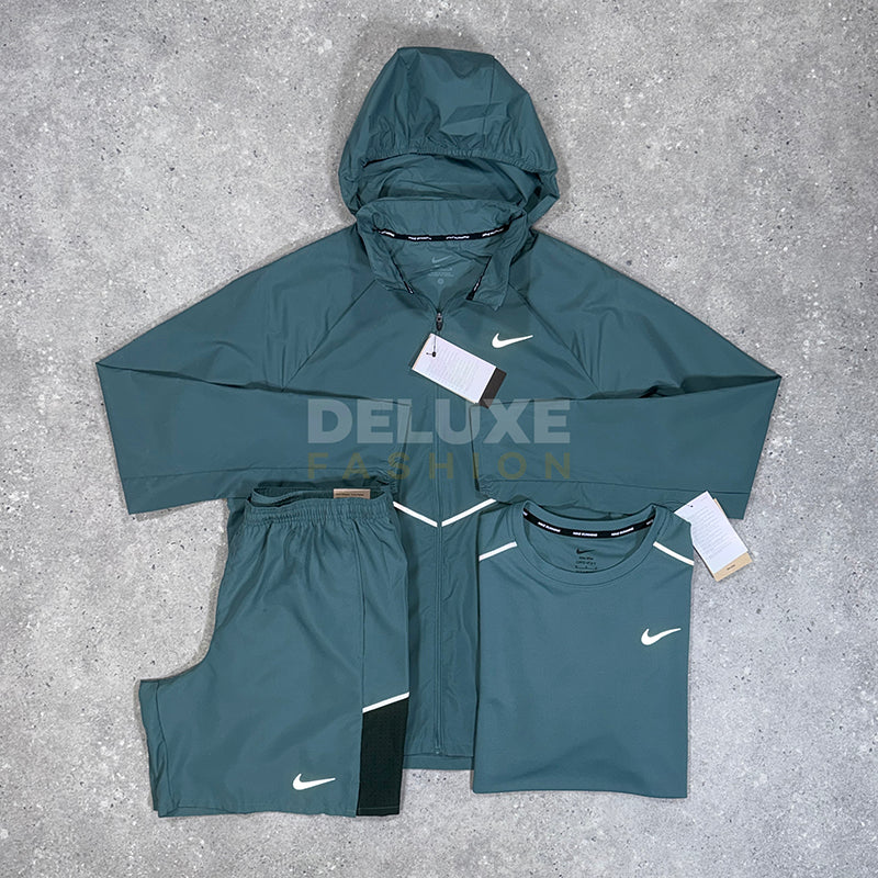 Nike miler tri set (green)
