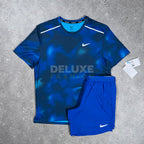 Nike repel rave windbreaker tri set (blue)