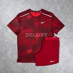 Nike repel rave windbreaker tri set (red)