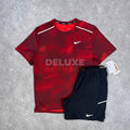 Nike miler rave set (red/black)