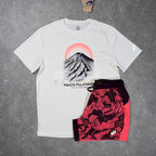 Asics trail set (white/pink)
