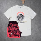 Asics trail set (white/pink)
