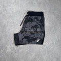 Asics fuji print shorts (black)