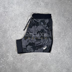 Asics fuji print shorts (black)